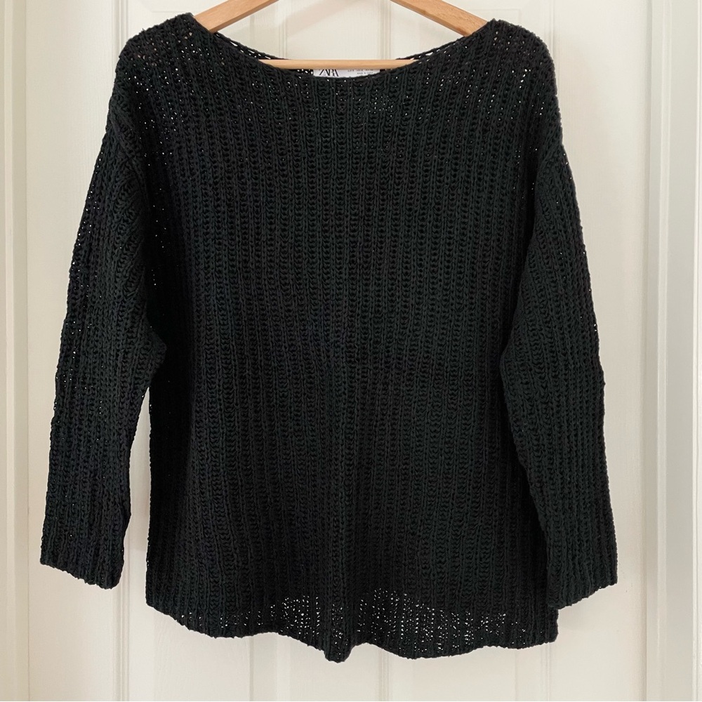Zara loose fit knit sweater